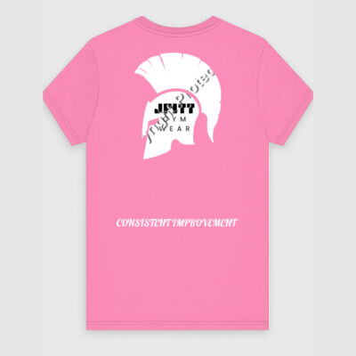 jFITT - Signature Ladies Gym/Fitness/Workout Cotton T-Shirt Thumbnail